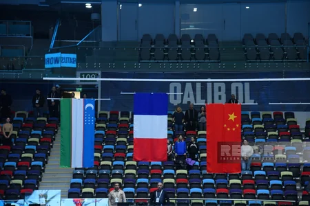İdman gimnastikası üzrə Dünya Kubokunun qalibləri mükafatlandırılıb