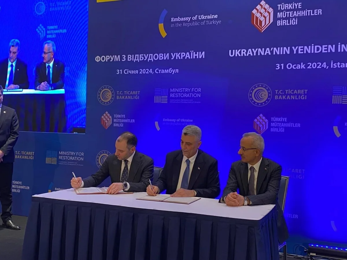 Ankara və Kiyev Ukraynanın yenidənqurulması ilə bağlı İşçi Qrup yaradıblar