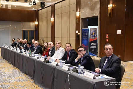 Ceyhun Bayramov II Avropa Konfransında Ermənistanın sülh prosesinə törətdiyi maneələrdən danışıb