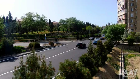 Bakının Elşən Süleymanov küçəsinin bir hissəsi təmir olunub