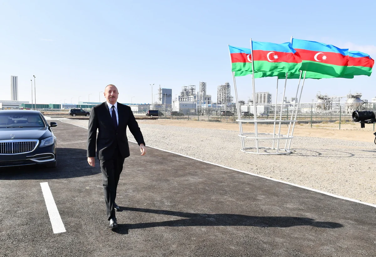 В Сумгайыте состоялось открытие предприятия по производству керамической плитки ООО Azərbaycan Vanhong Ceramics Co