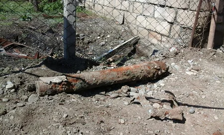 Unexploded ordnance found in Tartar