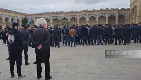 Füzulidə minaya düşərək şəhid olan polis əməkdaşı Seyfi Abdullayev dəfn edilib - YENİLƏNİB