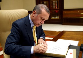 Ərdoğan Azərbaycanla əməkdaşlığa dair üç saziş təsdiqləyib