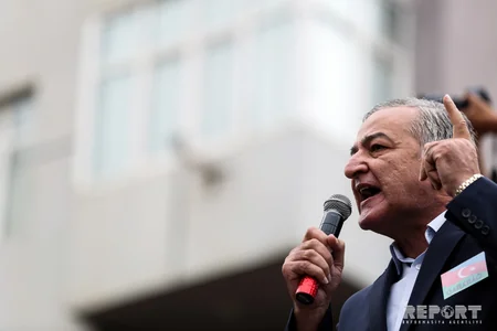 Mitinqdə ictimai asayişin kobud şəkildə pozulması halları qeydə alınmayıb - RƏSMİ