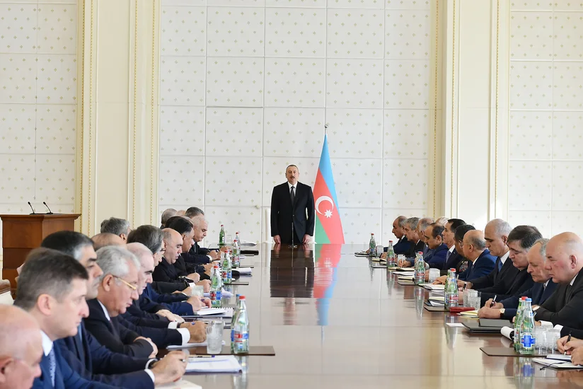 President Ilham Aliyev chairs meeting of Cabinet of Ministers