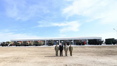 Ali Baş Komandan Raket Qoşunlarının “N” saylı hərbi hissəsinin açılışında iştirak edib - YENİLƏNİB