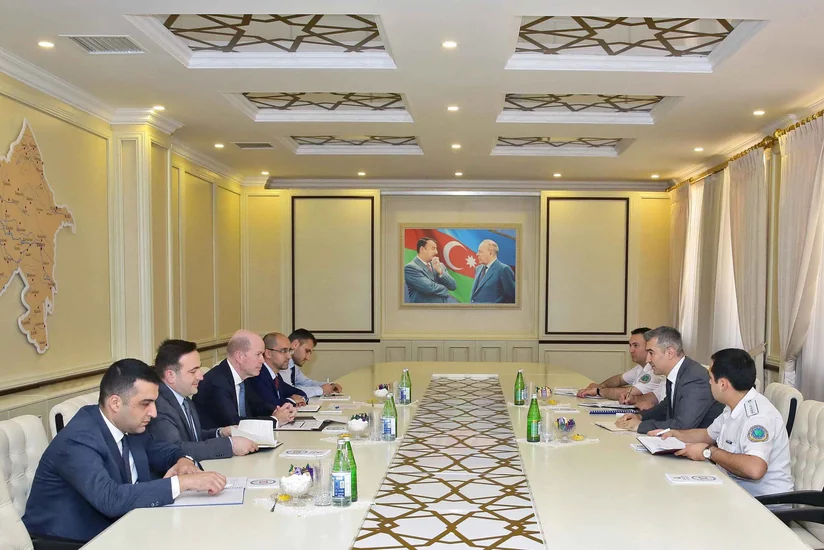 Dövlət Miqrasiya Xidmətinin rəisi BP-nin regional prezidenti ilə görüşüb