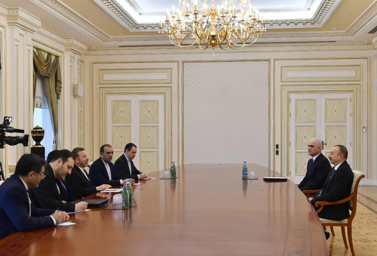 President Ilham Aliyev receives Iranian Minister of Communications and Information Technology