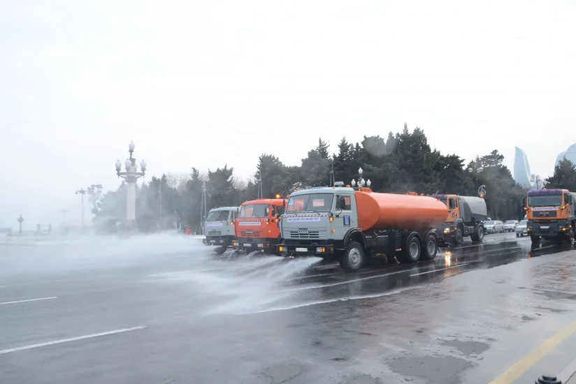 Bakıda növbəti dezinfeksiya işləri aparılacaq