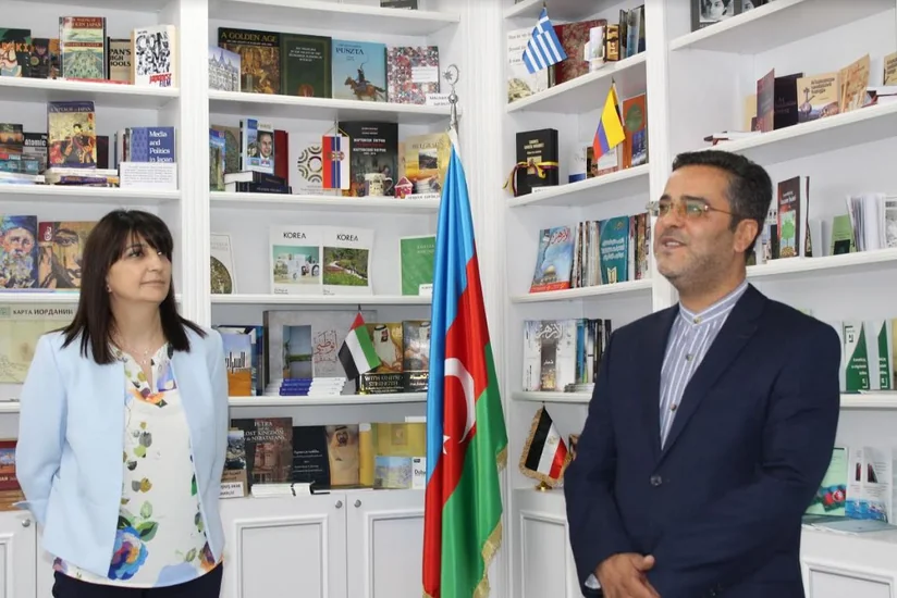 MEK-də İranın Azərbaycandakı səfirliyinin diplomatik guşəsi yaradılıb