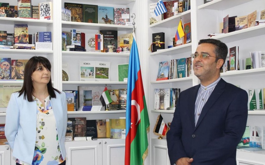 MEK-də İranın Azərbaycandakı səfirliyinin diplomatik guşəsi yaradılıb