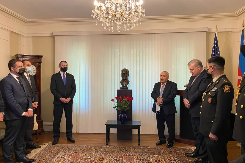 Vaşinqtonda Heydər Əliyevin doğum günü qeyd edilib - FOTO