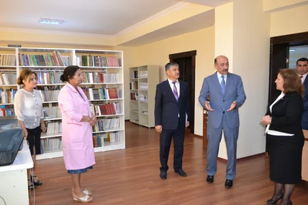 Mədəniyyət və turizm naziri Kürdəmirdə vətəndaş qəbulu keçirib
