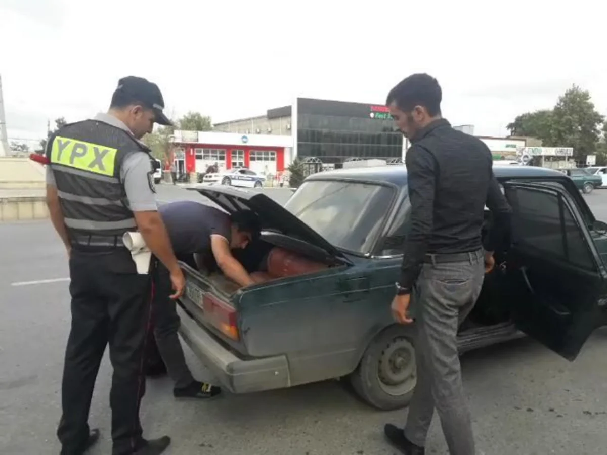 Xaçmazda reyd zamanı 70 sürücü saxlanılıb, 43-ü barəsində protokol tərtib edilib