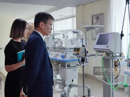 S.Korea donates medical equipment to Azerbaijan