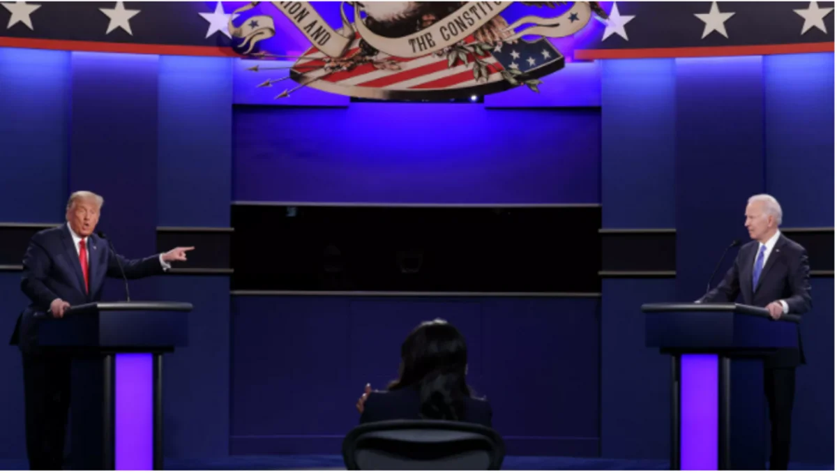 В США завершились финальные дебаты Трампа и Байдена