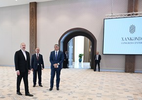 Opening ceremony of Khankandi Congress Center held