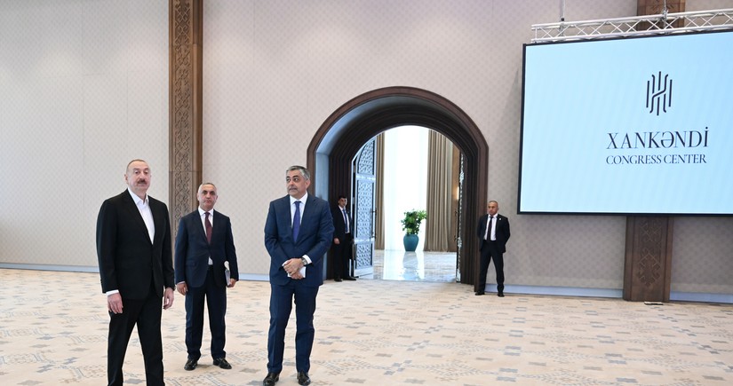 Opening ceremony of Khankandi Congress Center held