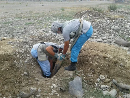 ​Cəbhəyanı bölgələrdə 1 859 ədəd partlamamış hərbi sursat aşkar edilib