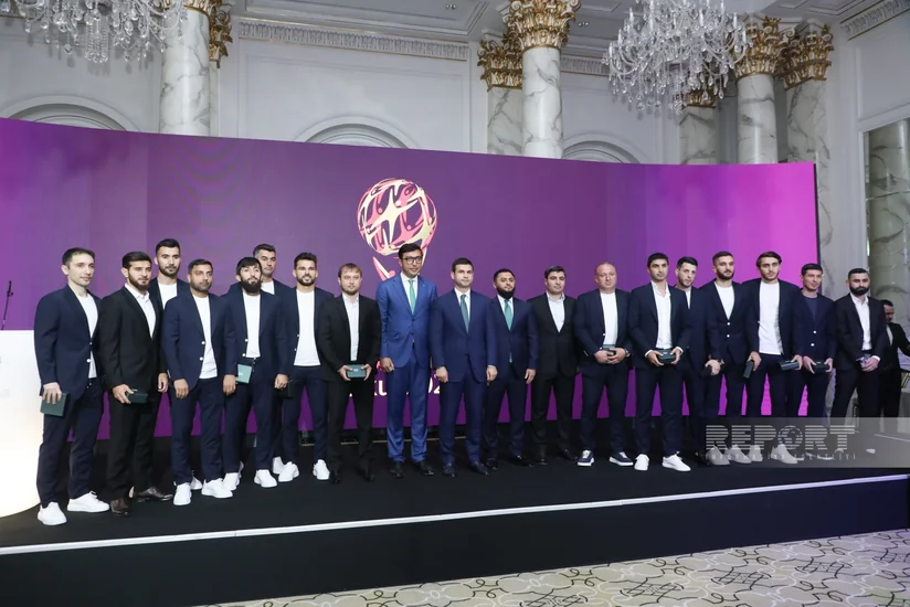 Azərbaycan minifutbol yığmasının üzvləri fəxri adla mükafatlandırılıblar
