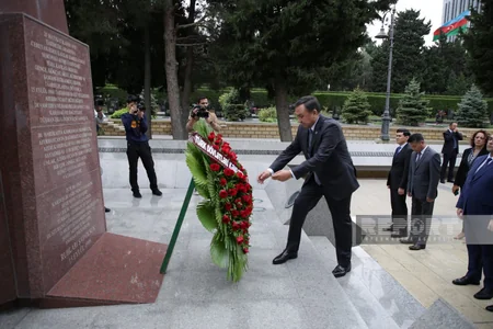OTS agriculture ministers visit Alleys of Honor and Martyrs
