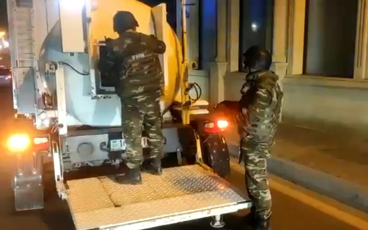 Bakıda qumbaralar aşkarlanıb