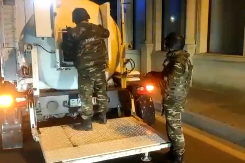 В Сабаильском районе Баку обнаружены гранаты