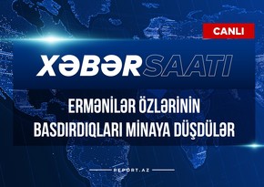 Ermənilər özlərinin basdırdıqları minaya düşdülər