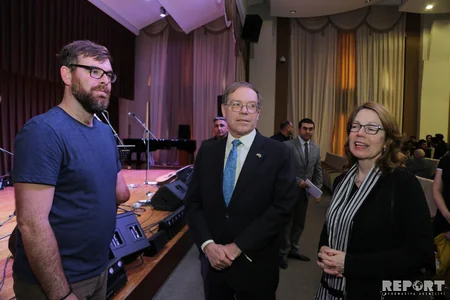 American musician Tony Memmel in Baku - PHOTO
