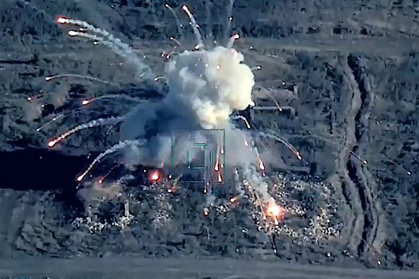 Enemy targets destroyed by Azerbaijan Air Force during Patriotic War