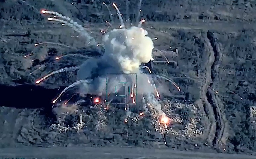 Enemy targets destroyed by  Azerbaijan Air Force during Patriotic War