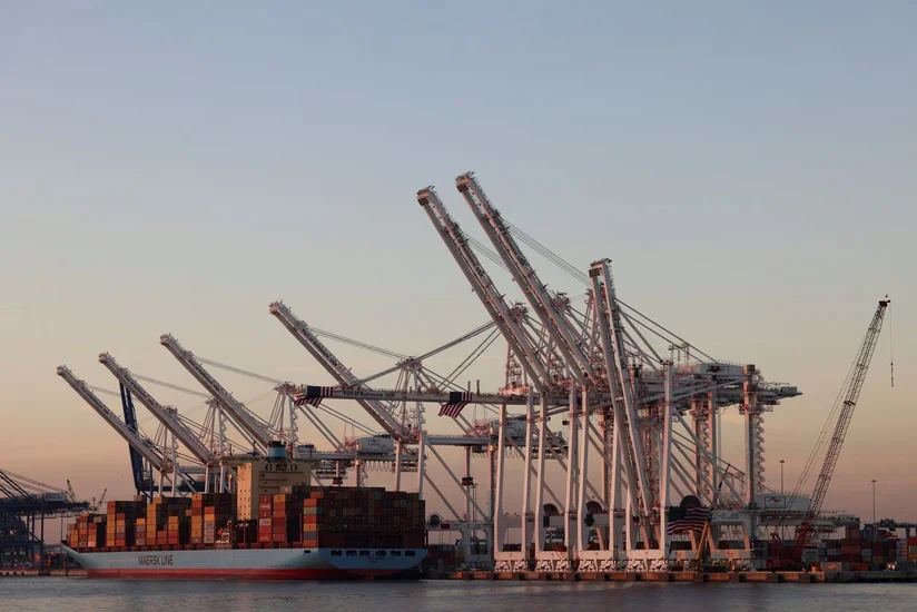 Pentagon sees giant cargo cranes as possible Chinese spying tools
