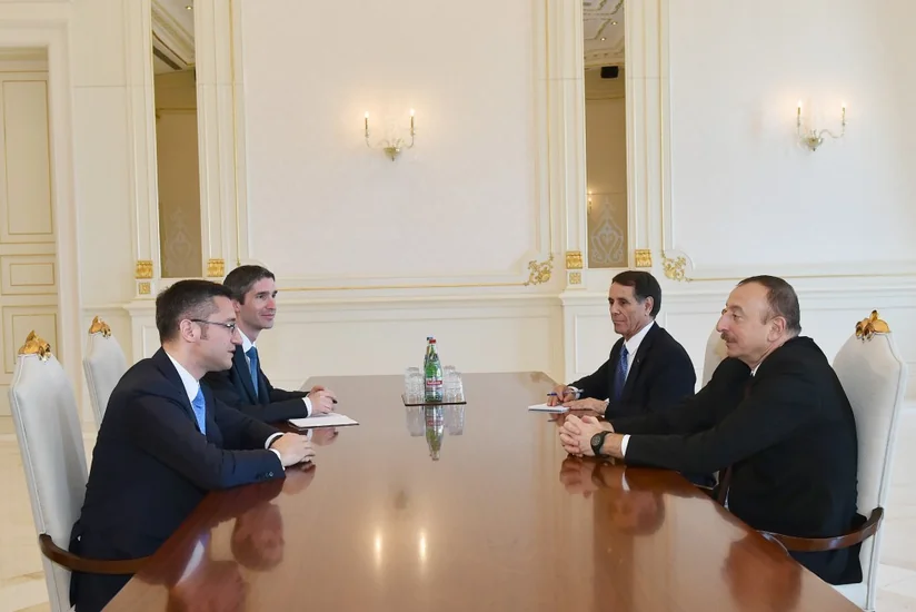 Президент Ильхам Алиев принял специального представителя Парламентской Ассамблеи ОБСЕ