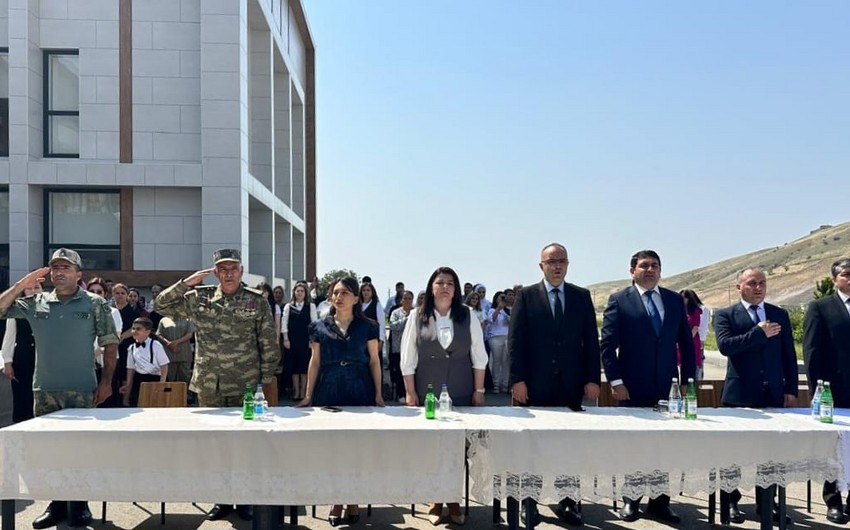 Cəbrayılda 32 ildən sonra ilk dəfə “Son zəng” çalınıb