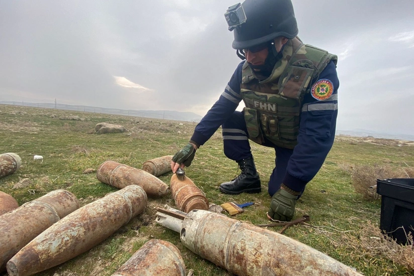 Giləzidə hərbi sursat aşkar edilib