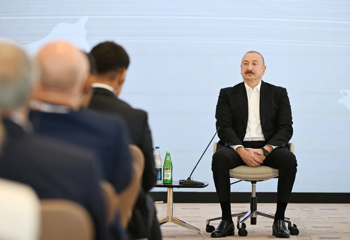 İlham Əliyevin III Şuşa Qlobal Media Forumunun iştirakçıları ilə görüşü olub - YENİLƏNİB-2
