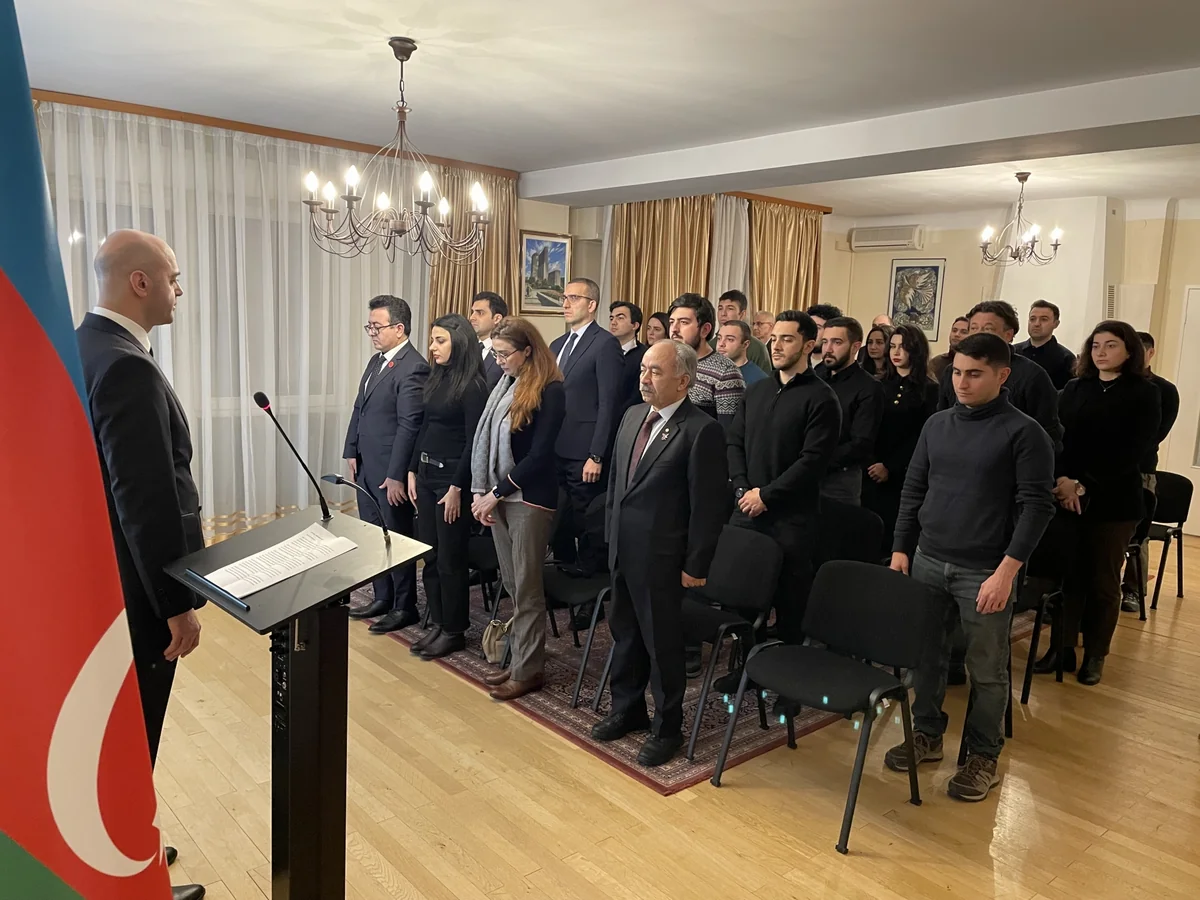 Strasburqda 20 Yanvar şəhidlərinin xatirəsi anılıb