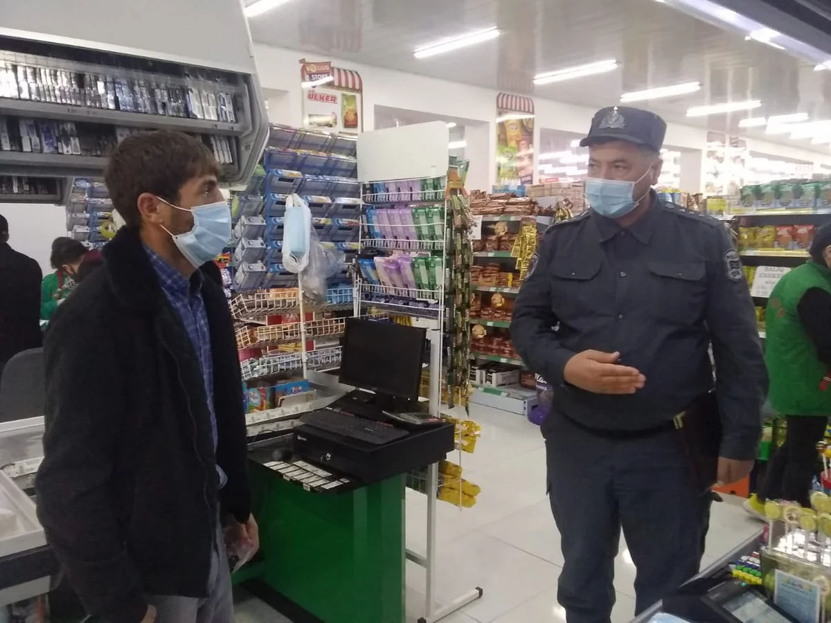 İsmayıllıda polis karantin qaydalarına əməl olunmasına nəzarət edir