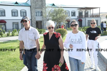 Foreign travelers visit Zangilan