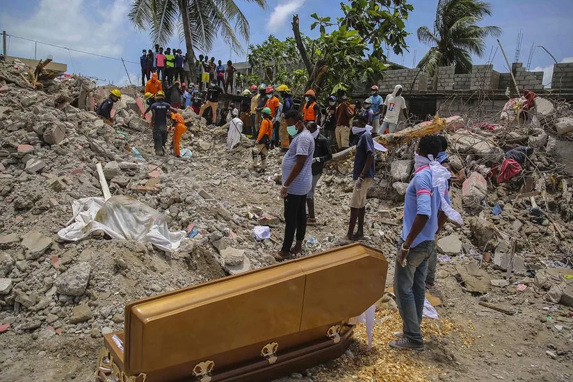 Haitidə zəlzələ qurbanlarının sayı 2 189 nəfərə çatıb