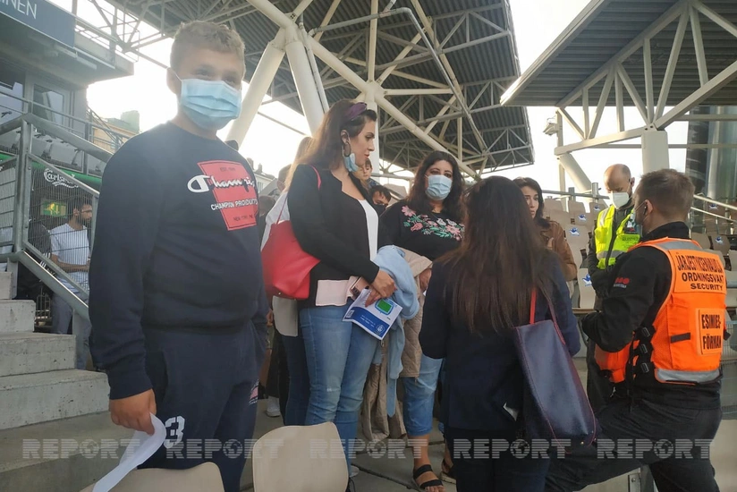 Neftçinin matçını izləməyə gələn azərbaycanlı azarkeşlər problemlə üzləşib