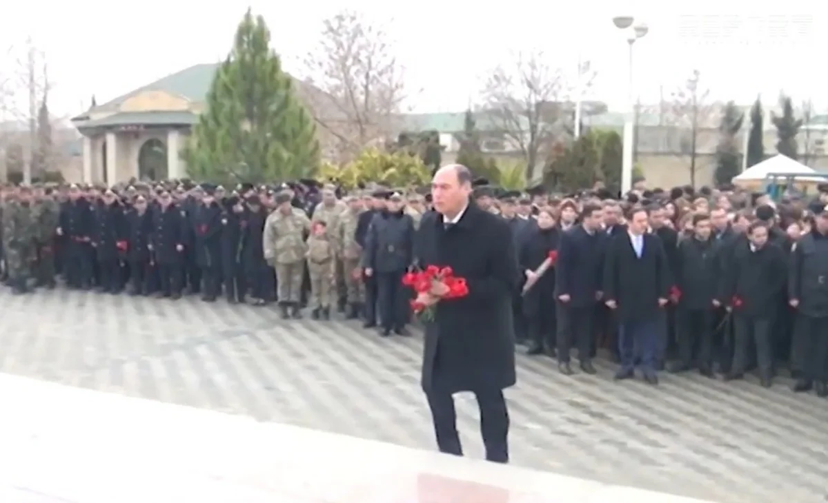 Bərdədə 20 Yanvar faciəsi qurbanları yad edilib