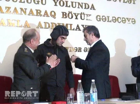 ​Silahlı Qüvvələrin tank tağımının komandiri təltif olunub