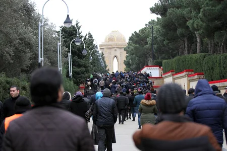 “Neftçi İdman Klubu” və Azərbaycan Cüdo Federasiyası Şəhidlər Xiyabanını ziyarət edib - FOTO