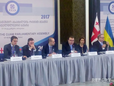 Tbilisidə GUAM PA-nın 10-cu sessiyası başlayıb