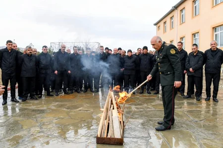 Naxçıvanda məhkumlar üçün bayram şənliyi təşkil edilib