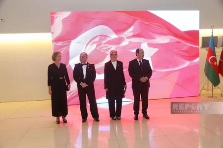 Bakıda Türkiyə Cümhuriyyətinin elan edilməsinin 100 ili münasibətilə rəsmi ziyafət verilib - YENİLƏNİB
