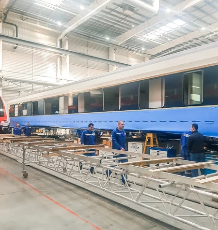 Azərbaycan Dəmir Yolları”nın sədri Stadler Minsk zavodunda olub