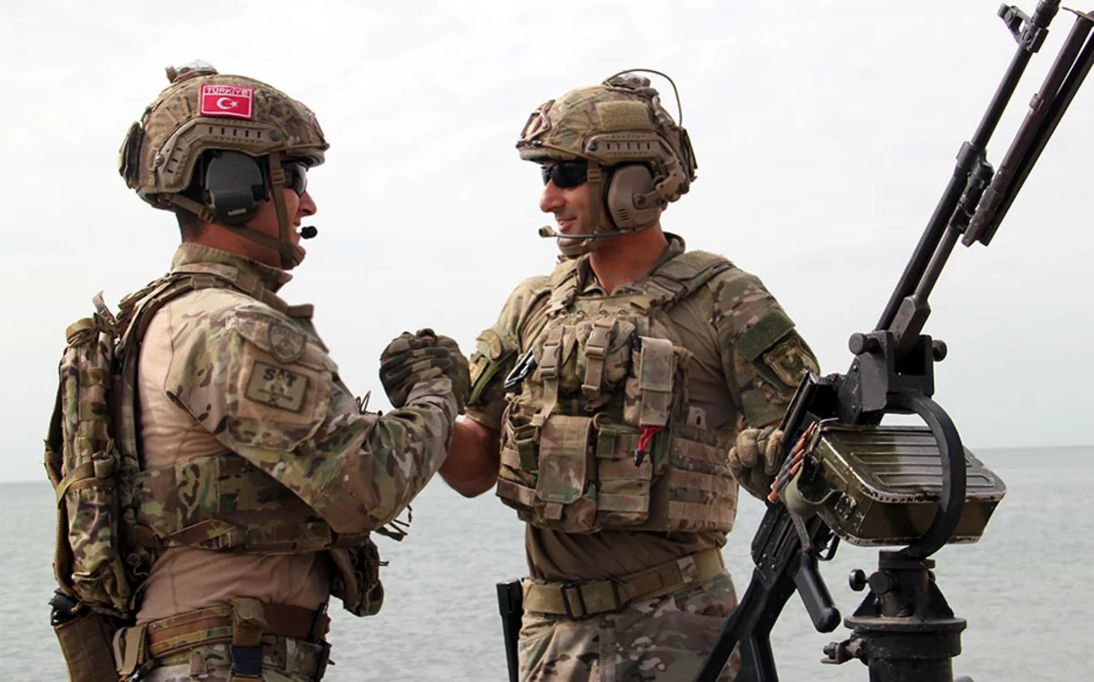 Azerbaijan, Turkey continue joint exercises of underwater attack, underwater defense groups